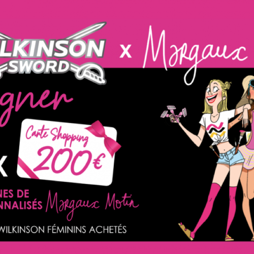 Agence communication Rangoon - promotion des ventes shopper marketing jeu concours en ligne Wilkinson licencing Margaux Mottin