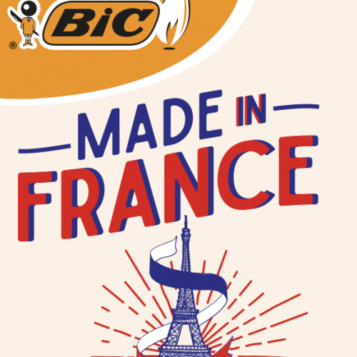 Agence communication Rangoon - identité visuelle animation réseau buraliste collection design serie limitée Briquet Bic Made In France