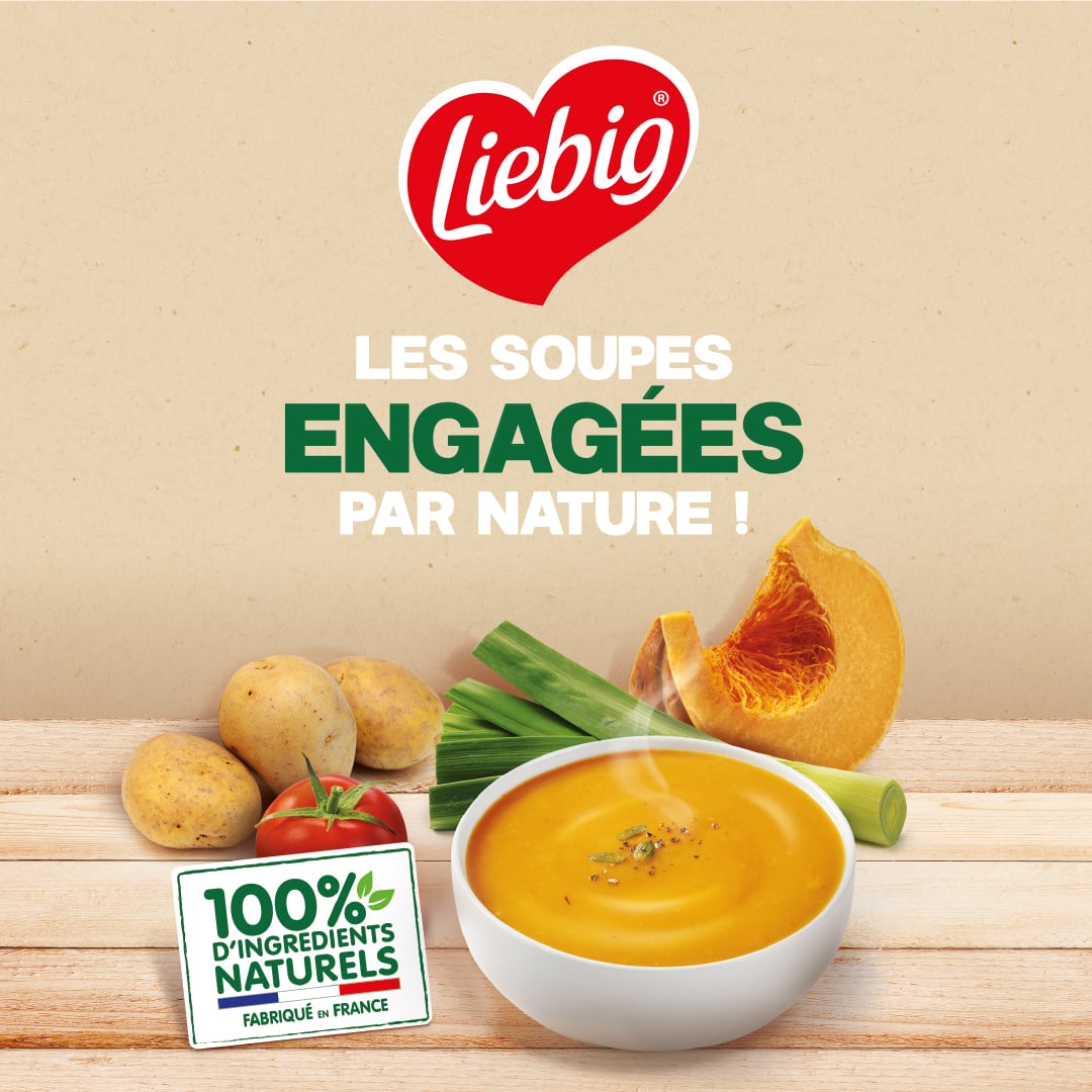 Liebig - Les Soupes engagées par nature !