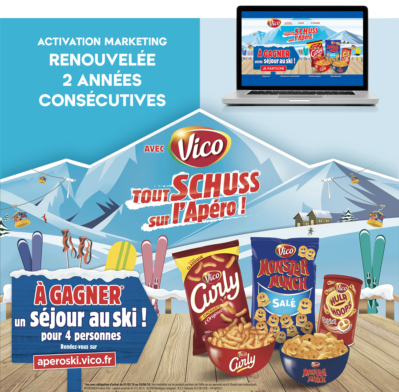 Agence communication Rangoon - promotion des ventes shopper Monster Munch Curly Vico