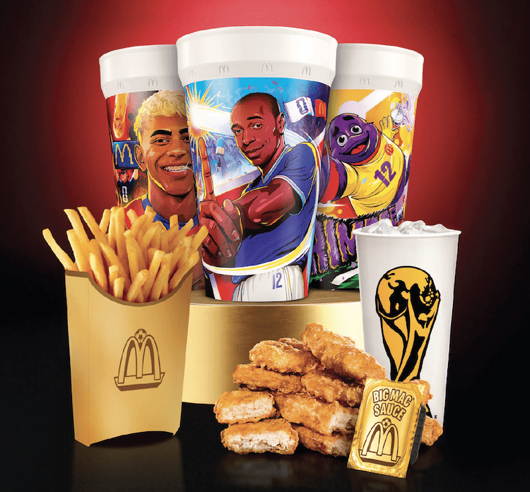 Menu McDonald’s Coupe du Monde de la FIFA 2026