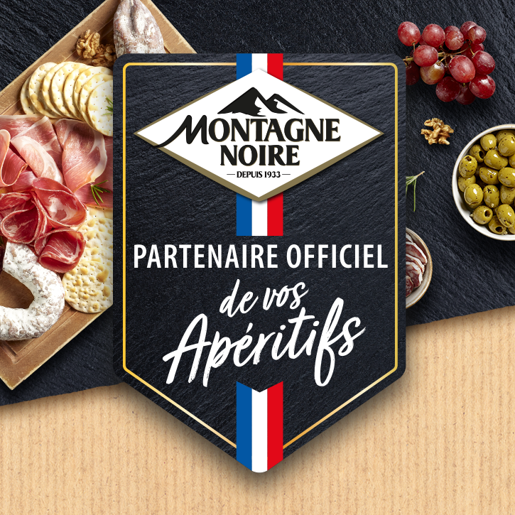 Activation Montagne Noire « Partenaire officiel de vos apéritifs » imaginée par Rangoon